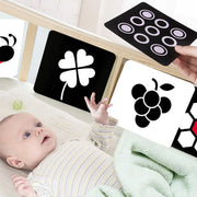 Baby Visual Stimulation Cards with high contrast