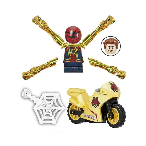 Spider-Man Motorcycle Building Set