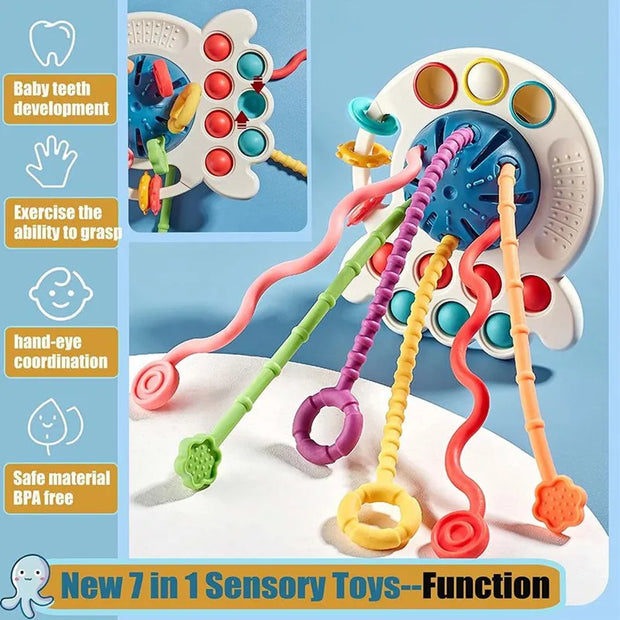 Baby Sensory Pull String Toy